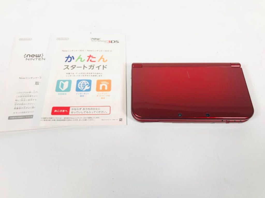 動作品☆レッド】Nintendo New3DSLL ニンテンドー3DS LL レッド LL