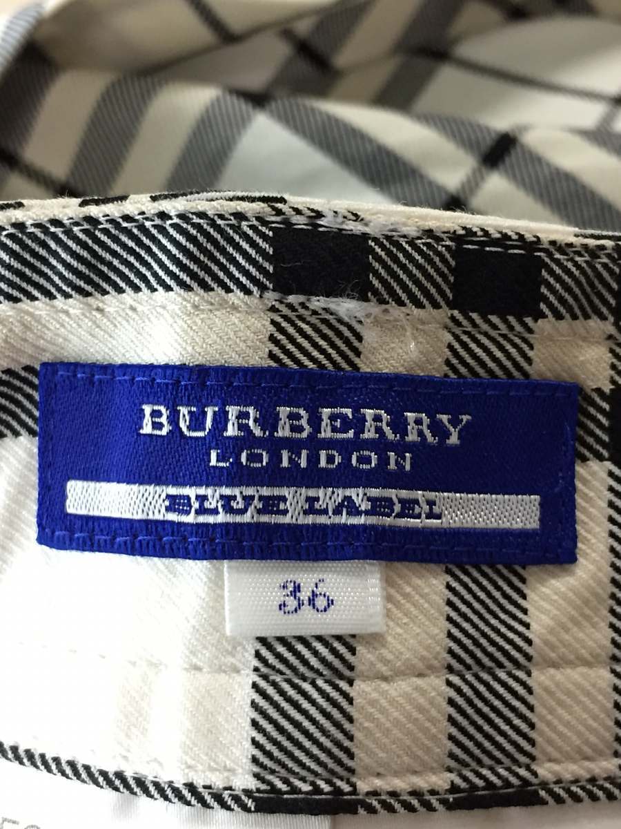 0 LABEL BLUE BURBERRY ノバチェック バーバリーブルーレーベル