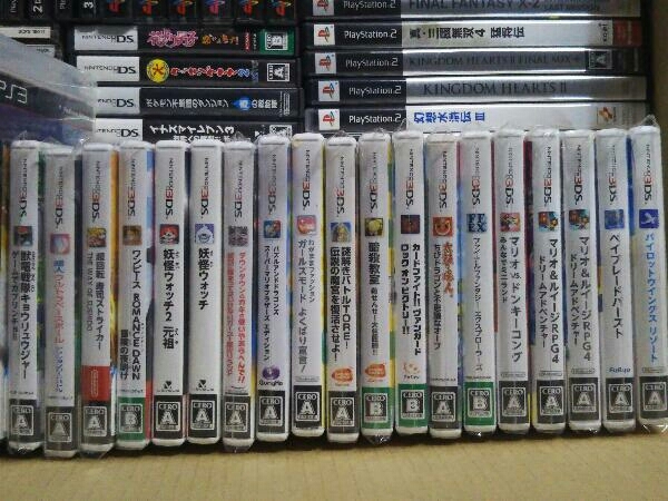 ジャンク品 PS PSP PS2 PS3 DS ソフト ジャンク 【まとめ売り】PS.PSP.PS2.PS3.Wii.DS.3DSゲームソフト90本