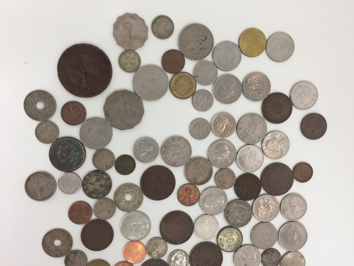 まとめ】中国 / スウェーデン / スイス / アメリカ 他 海外コイン まとめ コレクション ▽JPS 外国切手カタログ 9