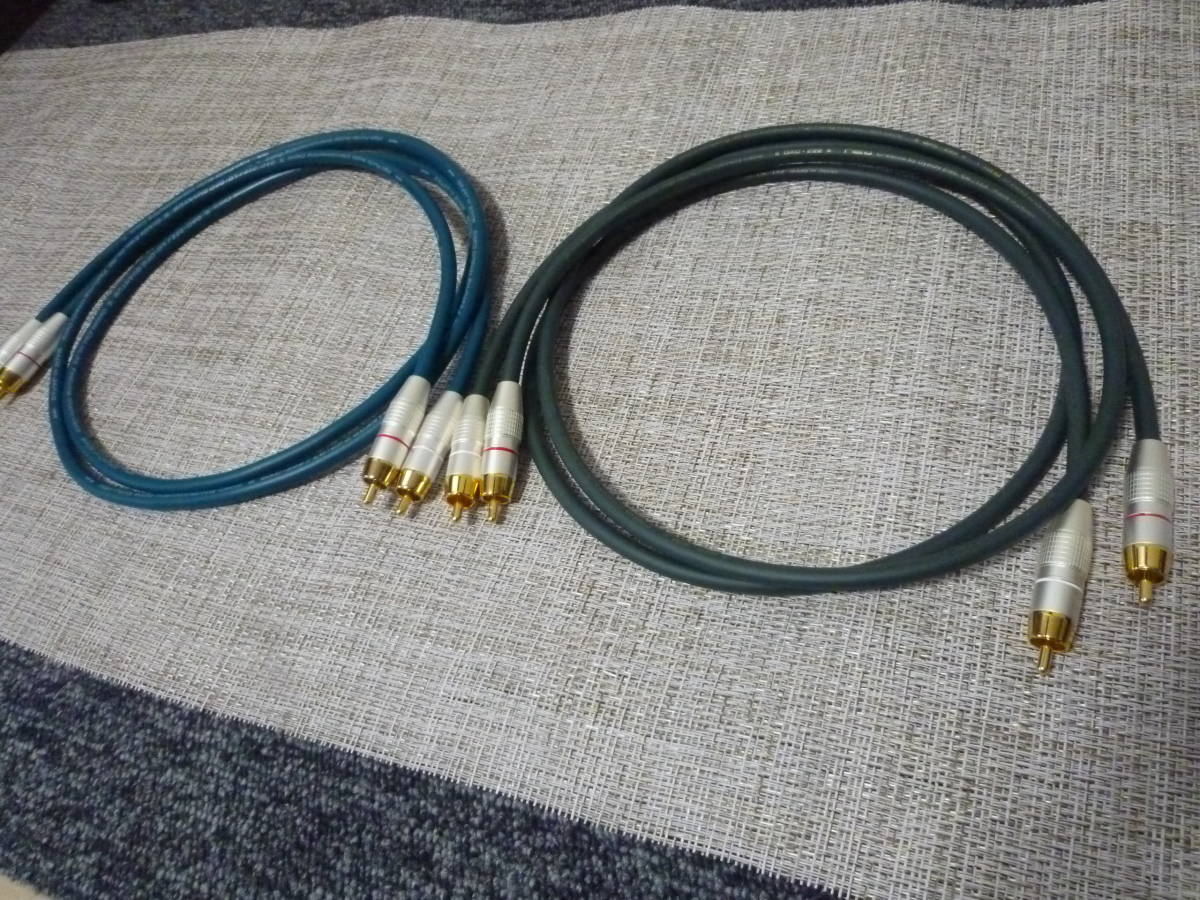 Oyaide OAC-202 LC-OFC RCAケーブル 希少・送料無料】オヤイデ OYAIDE オーディオケーブル QAC-202（LC-OFC