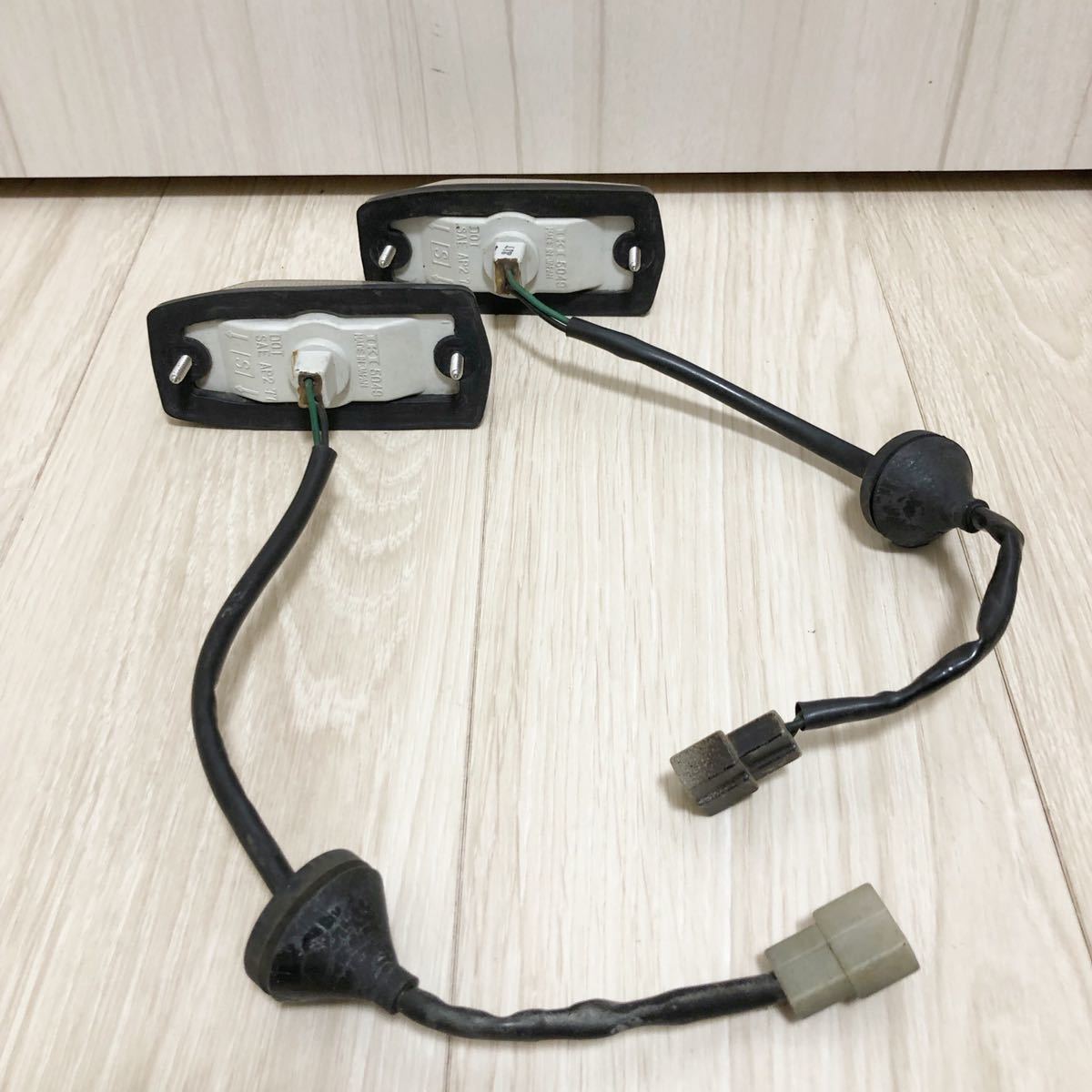 フェアレディS130Z 当時物 輸出用フロントウインカーASSY左右セット 