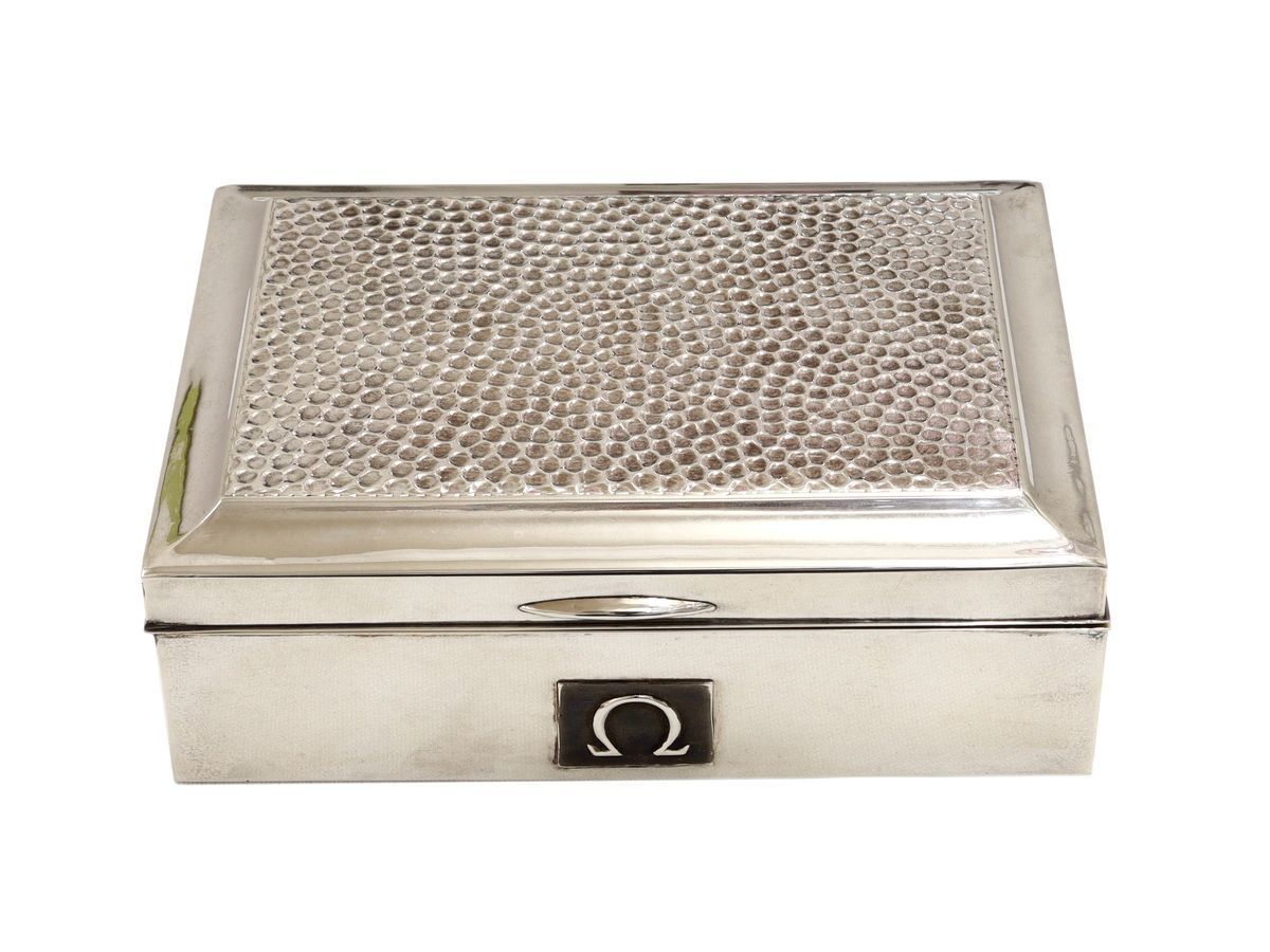 超レア ヴィンテージ オメガ スターリングシルバー 950 銀製 ケース 箱  