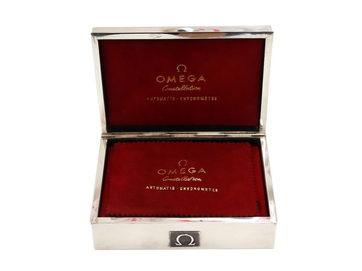 超レア ヴィンテージ オメガ スターリングシルバー 950 銀製 ケース 箱  