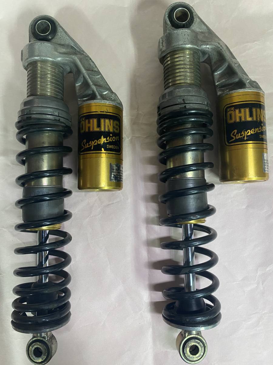 カワサキ　ゼファー４００　初期オーリンズ　ガイコツオーリンズ