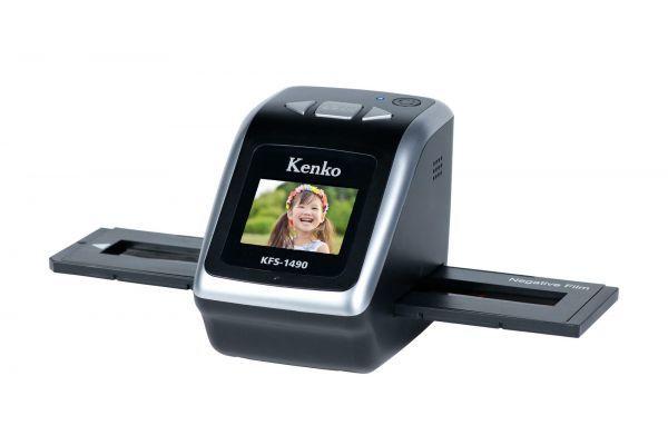 フィルムスキャナー KFS-1490 自動キズ補正機能付で簡単キレイ ケンコートキナー KENKO TOKINA 美品