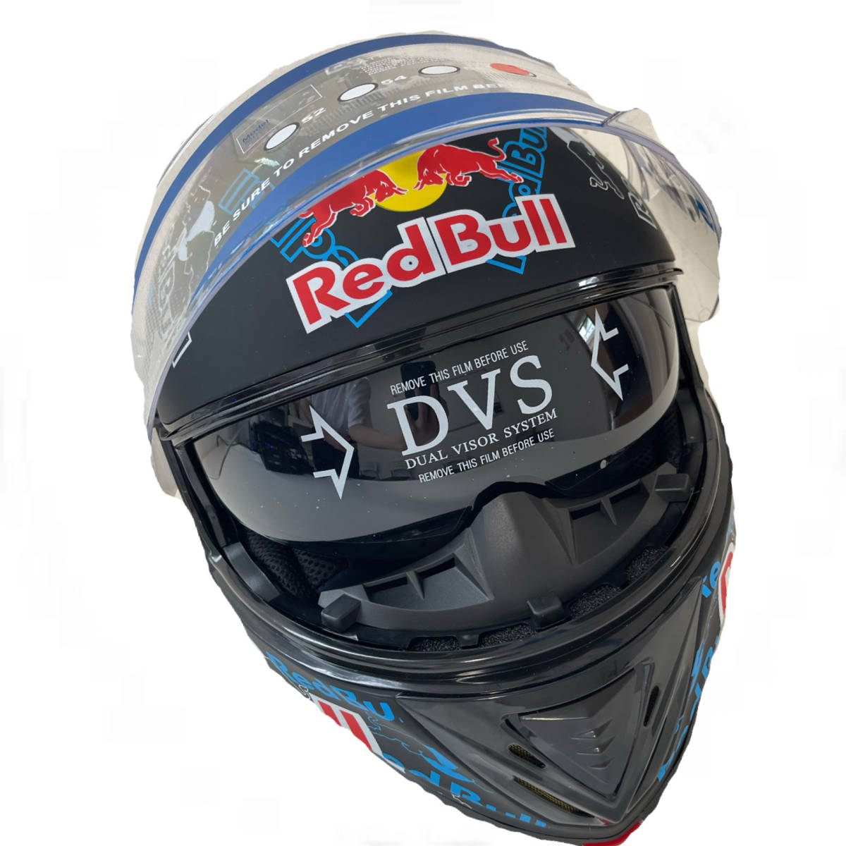 バイク用ヘルメットシステム ジェットヘルメット フルフェイス（ダブル