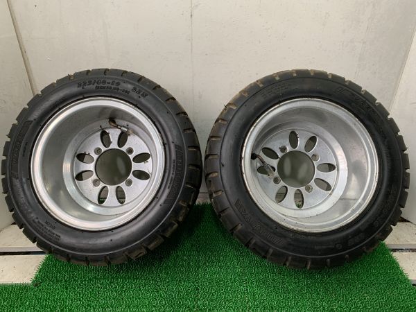 埼玉発】 INNOVA 225/40R10 2本 イノーバ アルミ付き トライク バギー