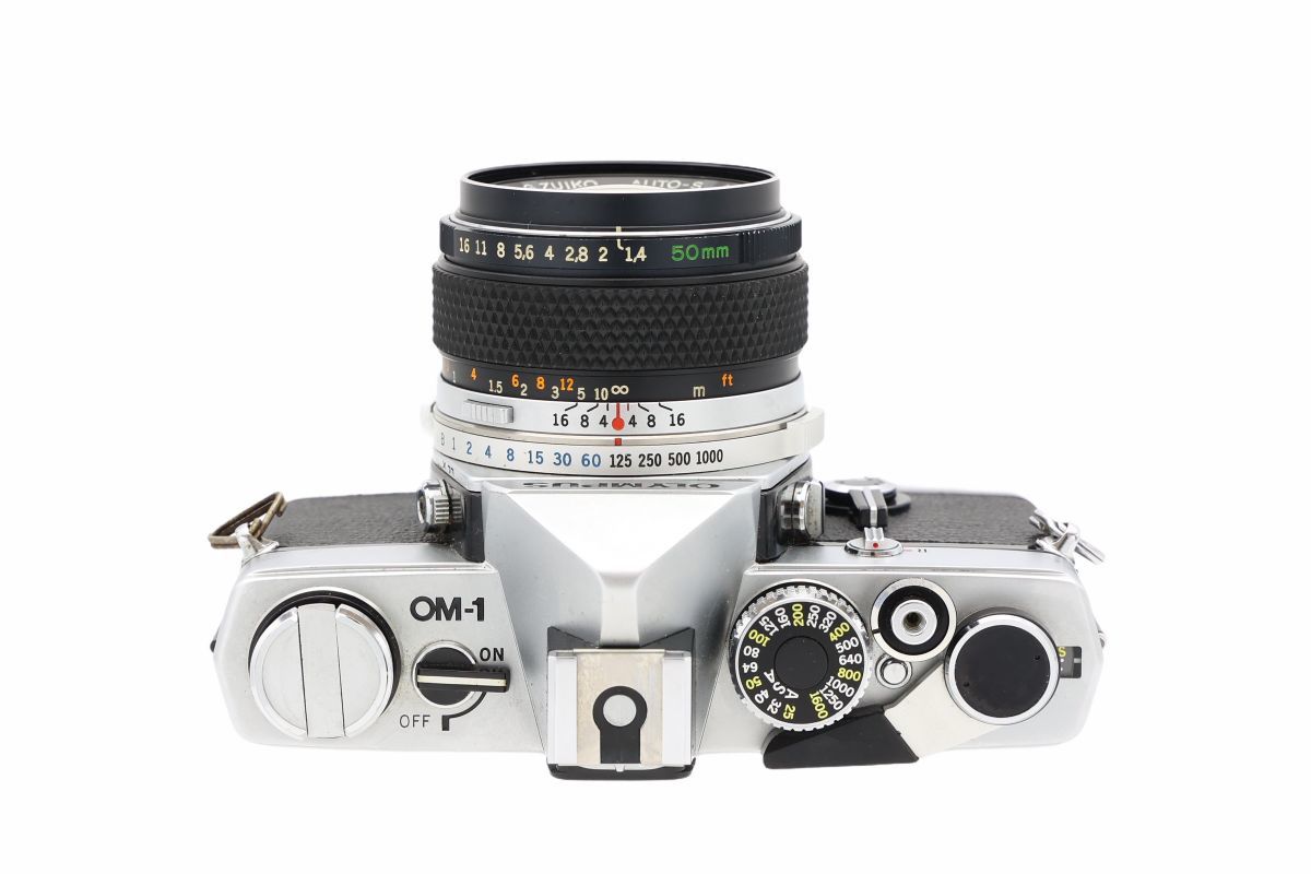 01720cmrk OLYMPUS OM-1 ＋ G.ZUIKO AUTO-S 50mm F1.4 標準レンズ MF一眼