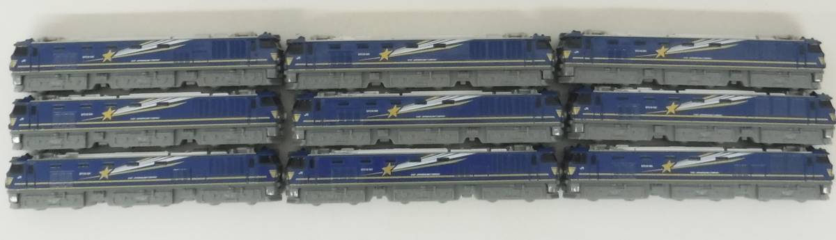 レトロ 当時物 ＊レトロミニカー ＊TOMICA トミカ ＊9点まとめ ＊ロングタイプ ＊EF510-501 北斗星 ＊寝台特急列車＊鉄道模型
