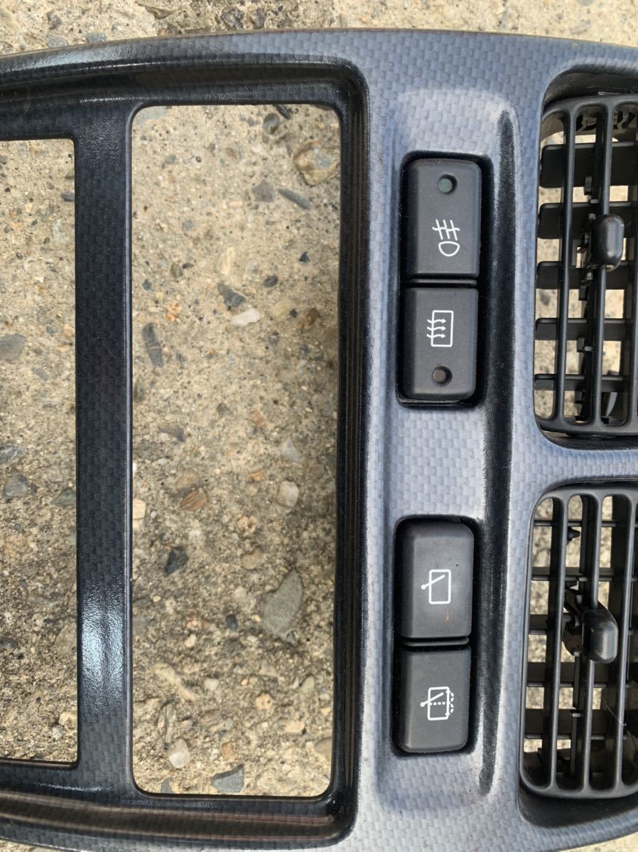 スズキ アルトワークス HA11S F6A カーボン オーディオ パネル