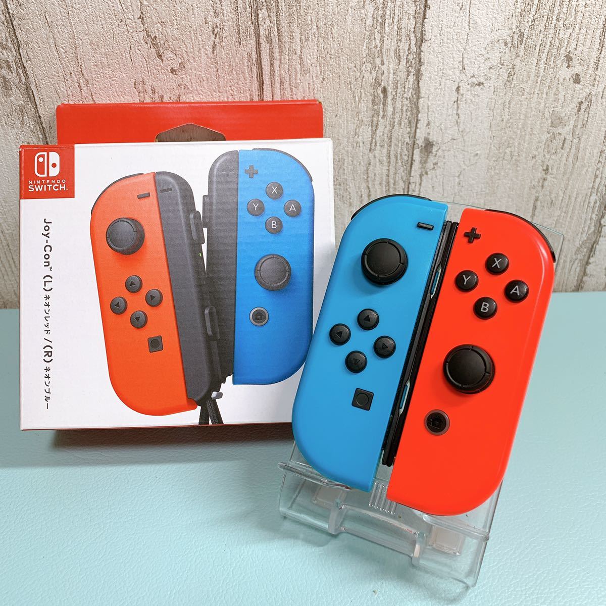 【美品】Nintendo Switch Joy-Con 赤／青 美品 人気カラー ブルー レッドSwitch 左右セットジョイコンJoy-Con