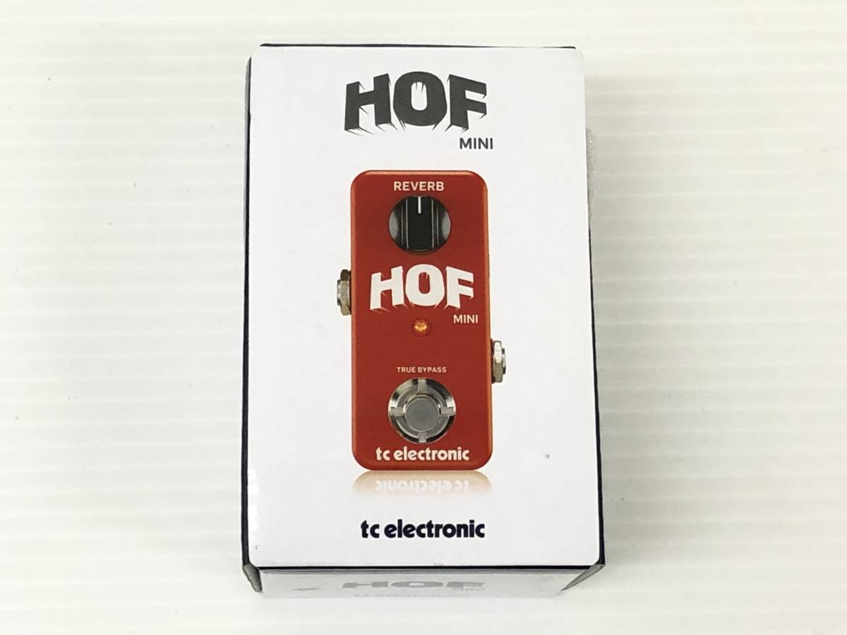 TC Hall Fame Mini Electronic Reverb of 0 Pedal Of MINI | OF FAME