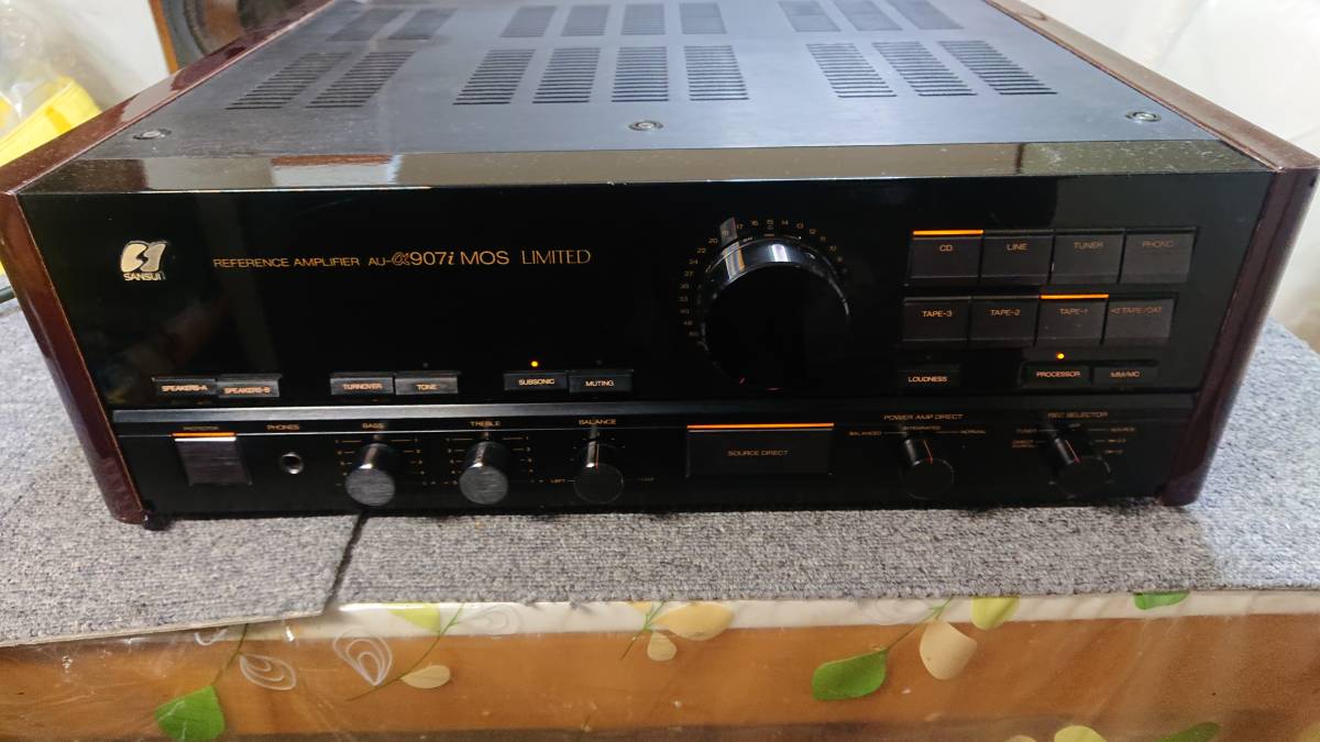 SANSUI AU-α907i MOS Limited プリメインアンプジャンク品(サンスイ 