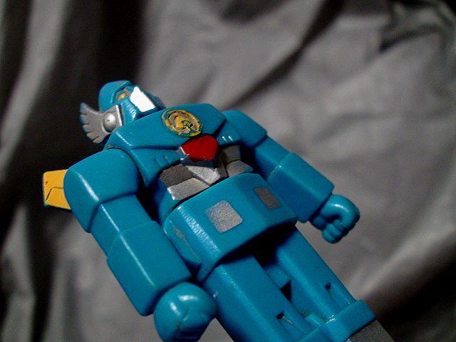 最強ロボ ダイオージャ②20-2当時物 クローバー ロボット ソフビ 人形