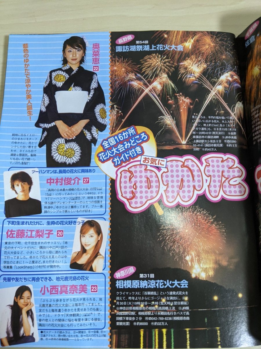 女性セブン 02 8 安室奈美恵 奥菜恵 戸川京子 工藤夕貴 鈴木杏 瀬戸朝香 辺見えみり 遠藤久美子 小雪 高島礼子 叶姉妹 雑誌 アイドル 芸能人 売買されたオークション情報 Yahooの商品情報をアーカイブ公開 オークファン Aucfan Com