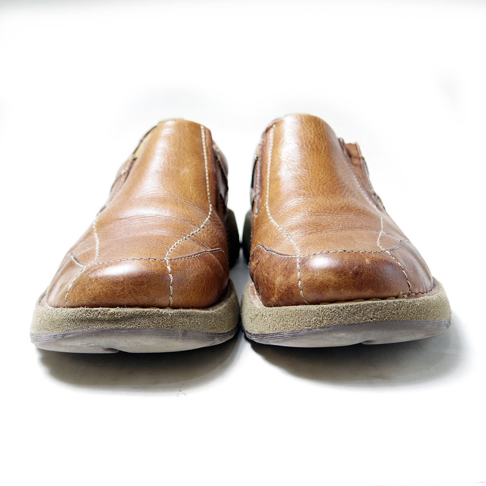 ドクターマーチン 英国製 5ホール Kutsuya Ikeda 0 UK9.5　28.5cm相当　Dr.Martens　ドクターマーチン　スリッポン　レザー　シューズ　ブーツ　革靴　ブラウン　スニーカー　/U3858