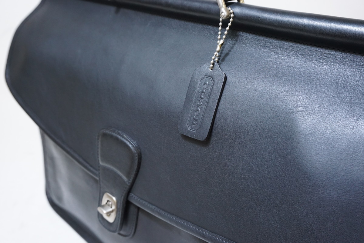 美品 COACH オールドコーチ ビークマン ブリーフケース オールレザー