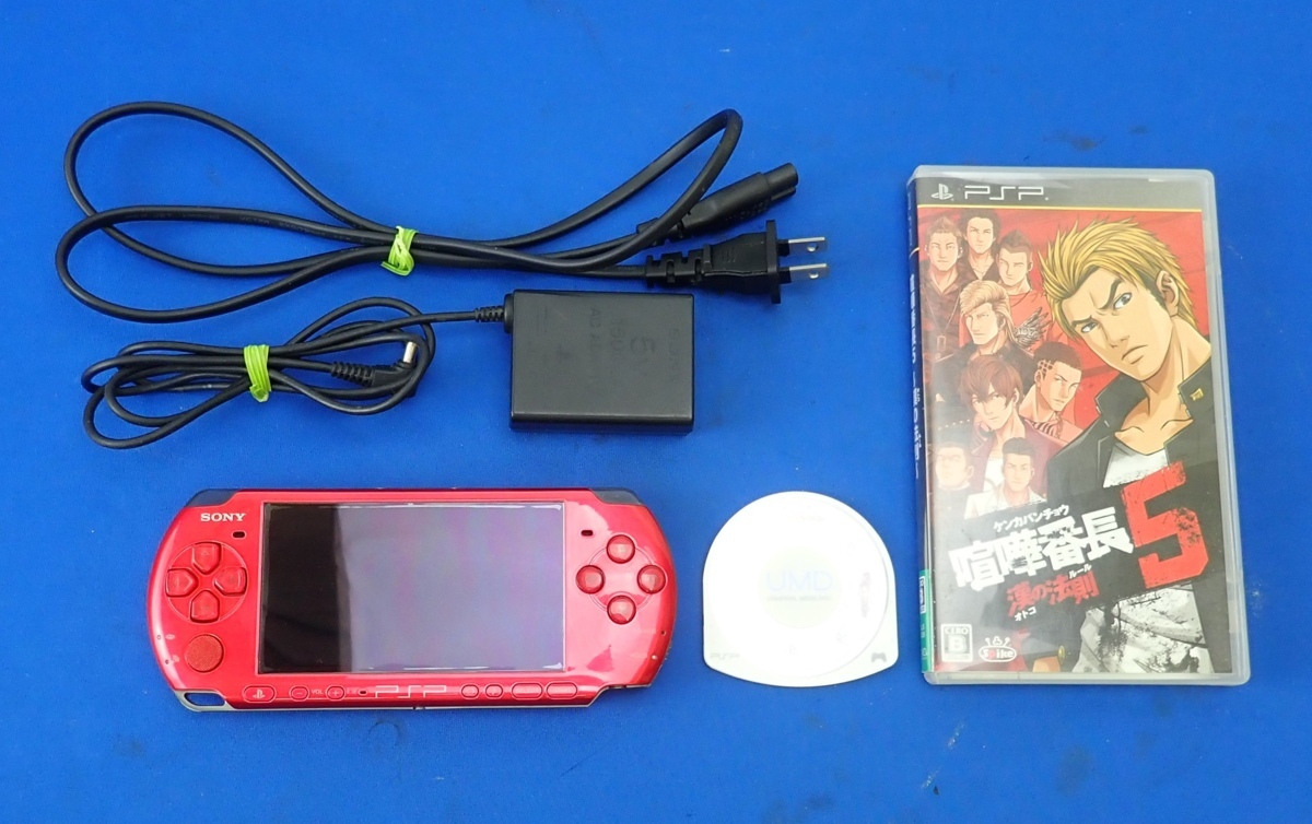 PSP-3000 レッド | - PlayStation Portable ラディアント・レッド 本体