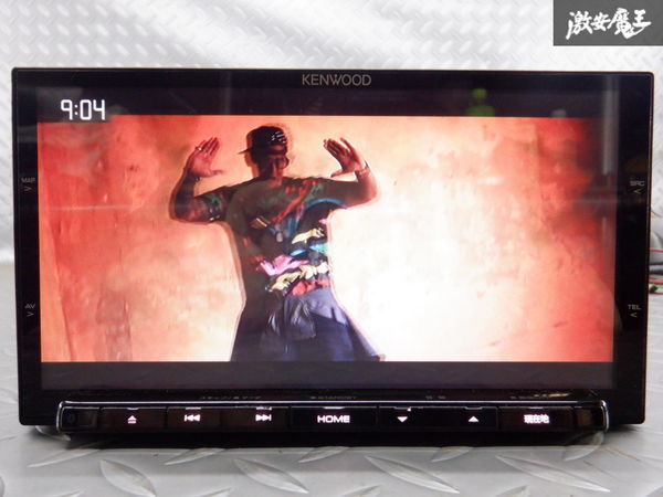 保証付 KENWOOD ケンウッド 彩速ナビ メモリーナビ MDV-Z701 地図